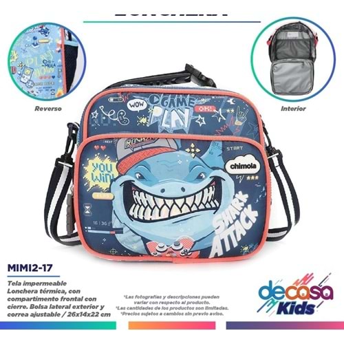 Chimola Shark Beslenme Çantası CHM-BS0010