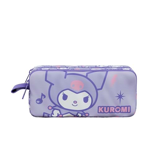 Wiggle Kuromi Çift Gözlü Kalem Çantası 3155
