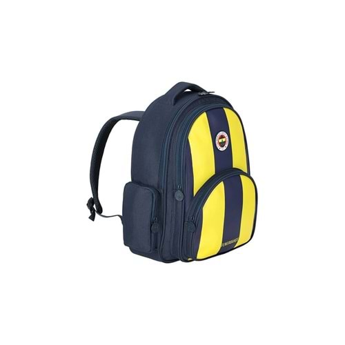 Me Çanta Fenerbahçe Efsane Çubuklu Suni Deri Okul Çantası 25756