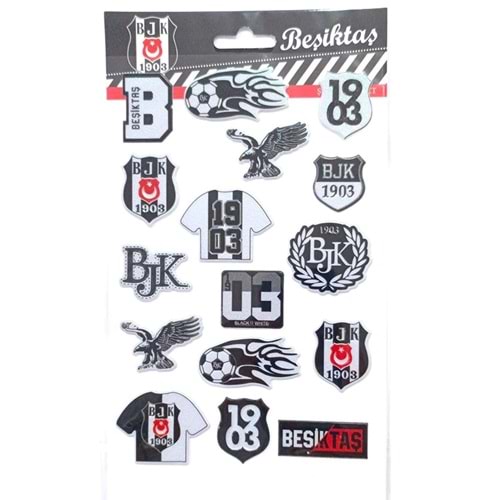 Beşiktaş Şekilli Etiket 586217