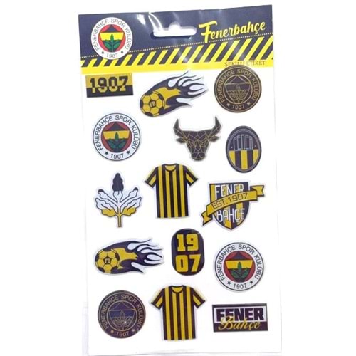 Fenerbahçe Şekilli Etiket 586215