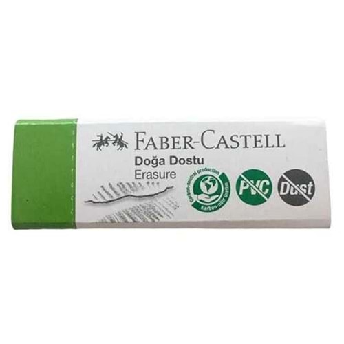 Faber Castell Dust Free Doğa Dostu Silgi Yeşil 187254