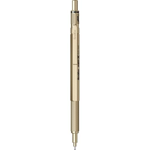 Scrikss matri-X Mekanik Kurşun Kalem 0.5 mm Metalik Altın