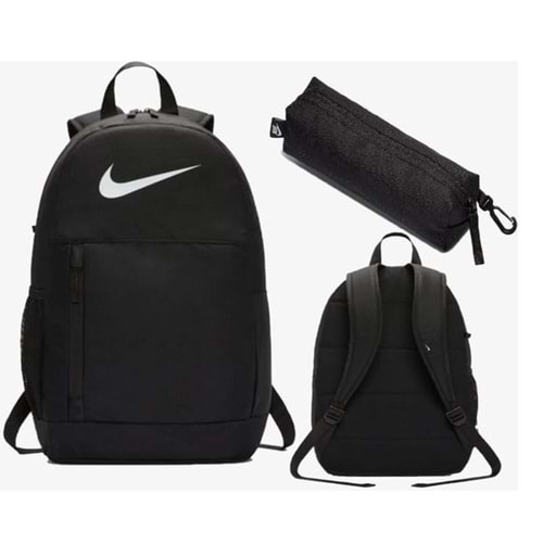 Nike Tek Logo Baskılı 2 Bölmeli Sırt Çantası Siyah BA6603-010
