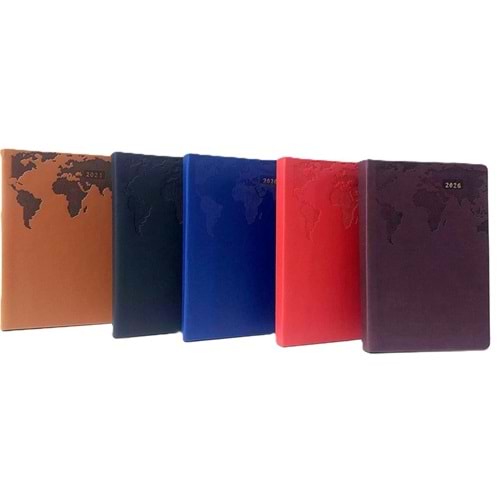 Thermo Kapak Lastikli 2026 Ajanda 14x20 cm