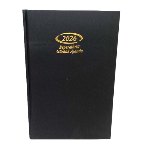 Gözde Ajanda 2026 17x24 cm Seperatörlü