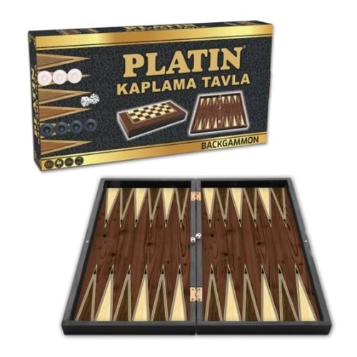 Star Platin Tavla Takımı Büyük Kaplama 1020371