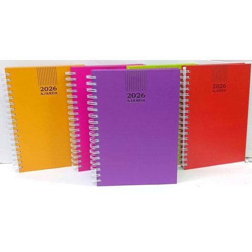 Gözde 2026 Sprl. Kuşe Ajanda 17x24 cm