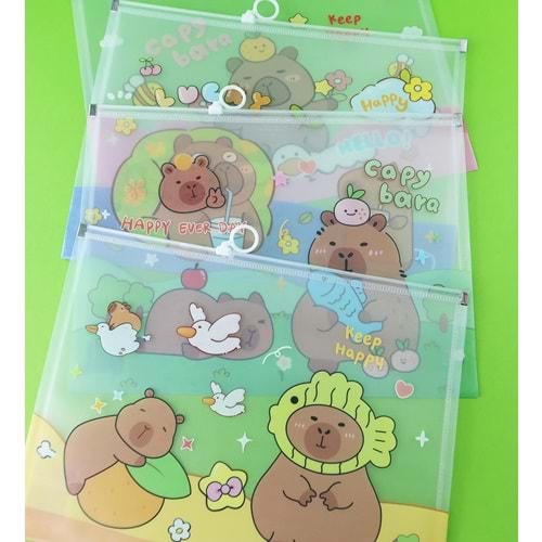 Capybara Tasarımlı A4 Dosya (BM-1893)