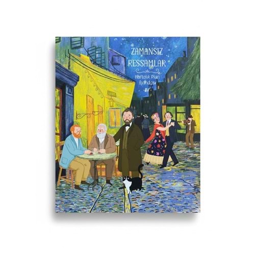 Zamansız Ressamlar Ajandası IV, Zamansız Ajanda 16.5x19.5 cm (Stickerlı)