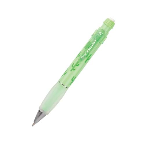 Serve Deep Versatil Kalem Doğa Teması 0.7 mm Elma Yeşili Kaktüs
