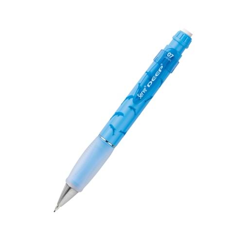 Serve Deep Versatil Kalem Doğa Teması 0.7 mm Gök Mavi Yunus