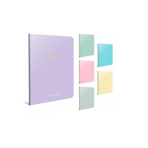 Gıpta Micro Notes Tel Dikiş Kart. Kap. A6 80 Yp. Çizgili Defter