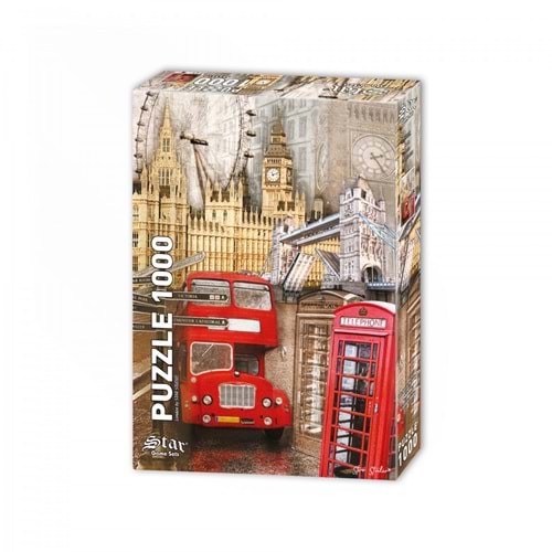 Star Oyun 1000 Parça Londra Puzzle