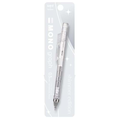 Tombow MONO Graph Shimmer Mekanik Kurşun Kalem 0,5 mm Buz