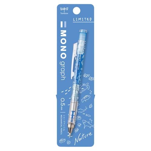 Tombow MONO Graph Nature Mekanik Kurşun Kalem 0,5 mm Ocean