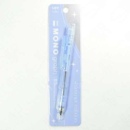 Tombow MONO Graph Shimmer Mekanik Kurşun Kalem 0,5 mm Buz Mavisi