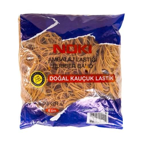 Noki Ambalaj Lastiği %100 Kauçuk 8 cm. 500 gr.