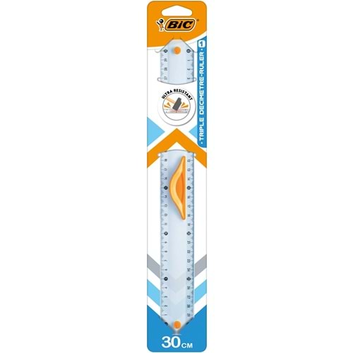 Bic Cetvel Çift Taraflı 30 cm 9926571