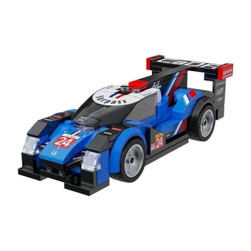 CaDa Süpersonik Yıldız Spor Araba 164 Parça Blok Oyuncak C55053W