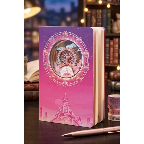 Vagonlife 3D Dönme Dolap Temalı Defter