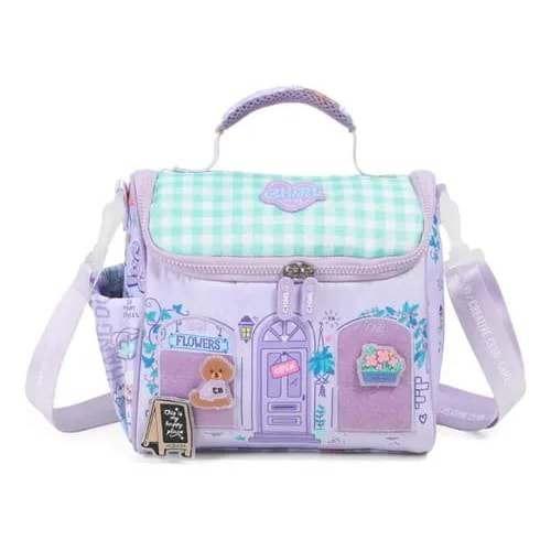 Chimola My House Poodle Crew Mor Beslenme Çantası CHM-BS0019