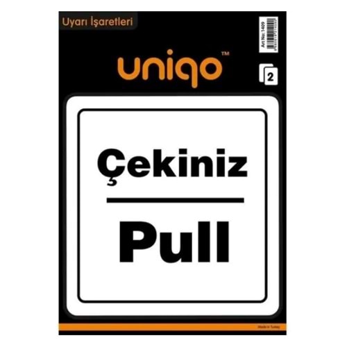 Uyarı İşaretleri Çekiniz-Pull