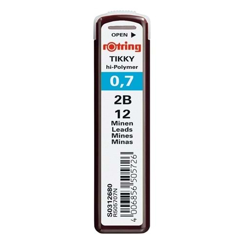 Rotring Hi-Polymer Kurşun Kalem Ucu 0.7 mm 2B