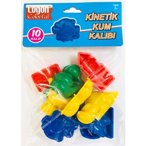 Logon Kinetik Kum Kalıbı 10 Kalıp
