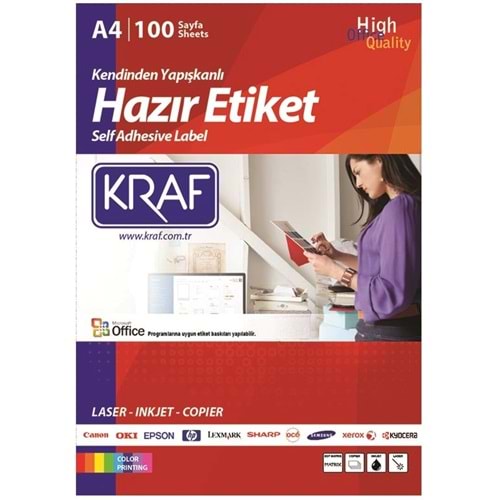 Kraf Lazer Etiket KF-2270 40x20 mm