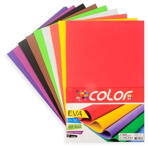 Colorbank Eva 20x30 cm 10 Lu Pk.