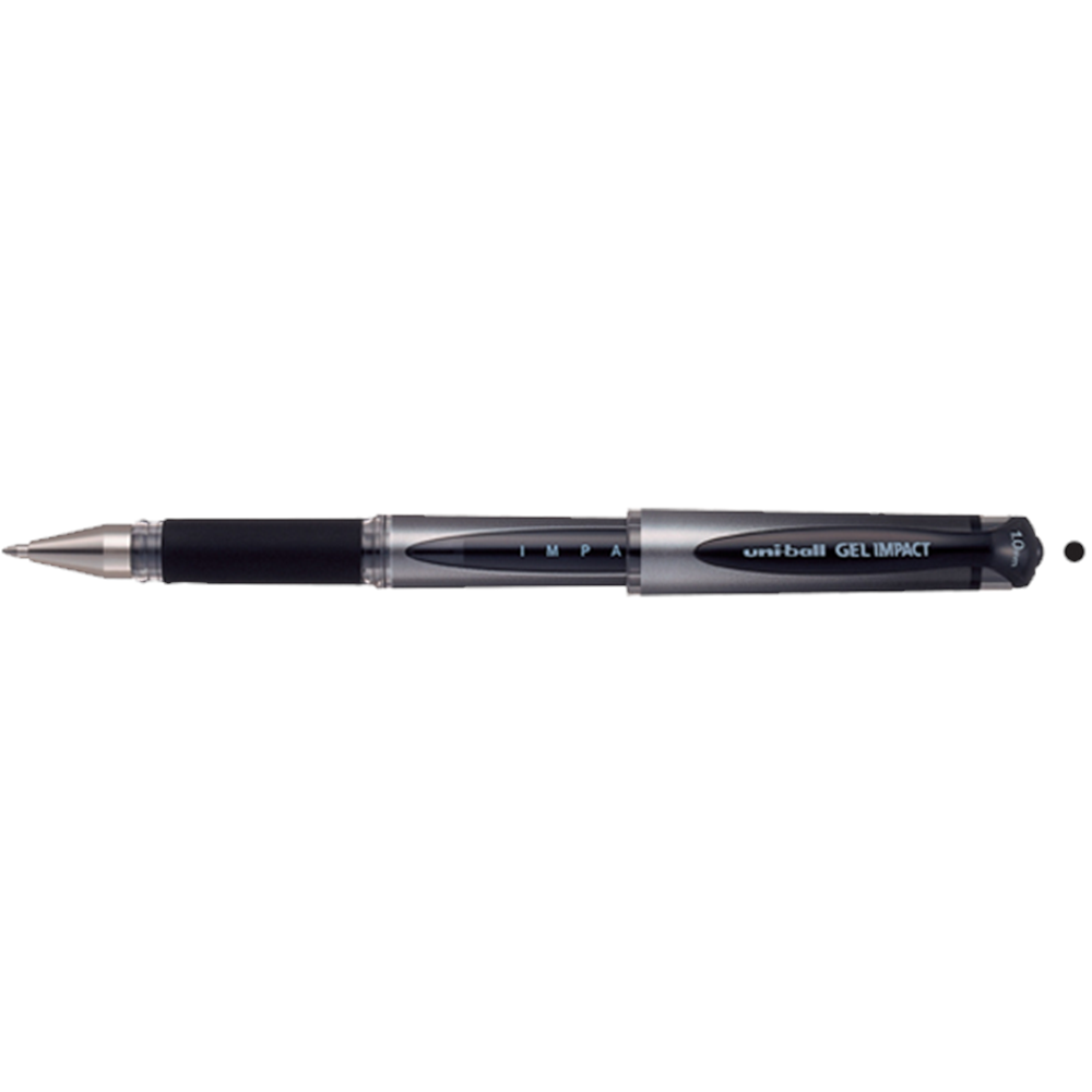 Uniball Gel İmpact 1.0 İmza Kalemi Siyah Um-153S
