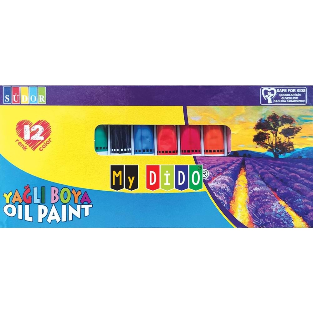 Südor Mydido Yağlı Boya 12X9 Ml Tüp