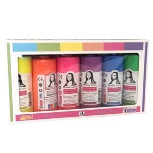 Monalisa Multi Akrilik Fosforlu Set 6x70 ml