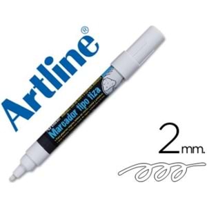 Artline Chalk Marker Tebeşir Markörü Beyaz (Sıvı Tebeşir)