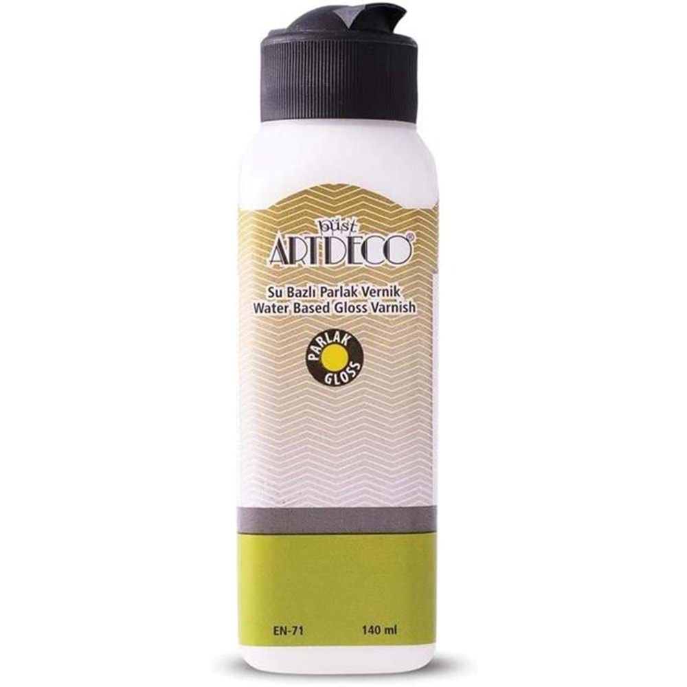 Artdeco Parlak Vernik Su Bazlı 140 ml.