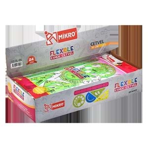 Mikro Esnek Cetvel 5 Li Çizim Seti FL-05