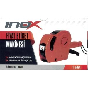 Inox Fiyat Etiket Makinesi 04792