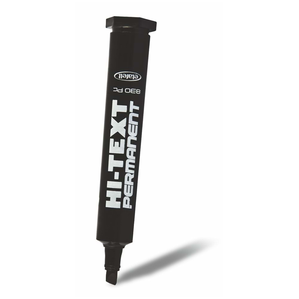 Hi-Text Marker Kesik Uç Siyah 830Pcs