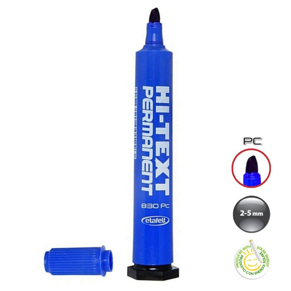 Hi-Text Marker Kesik Uç Mavi 830Pcm