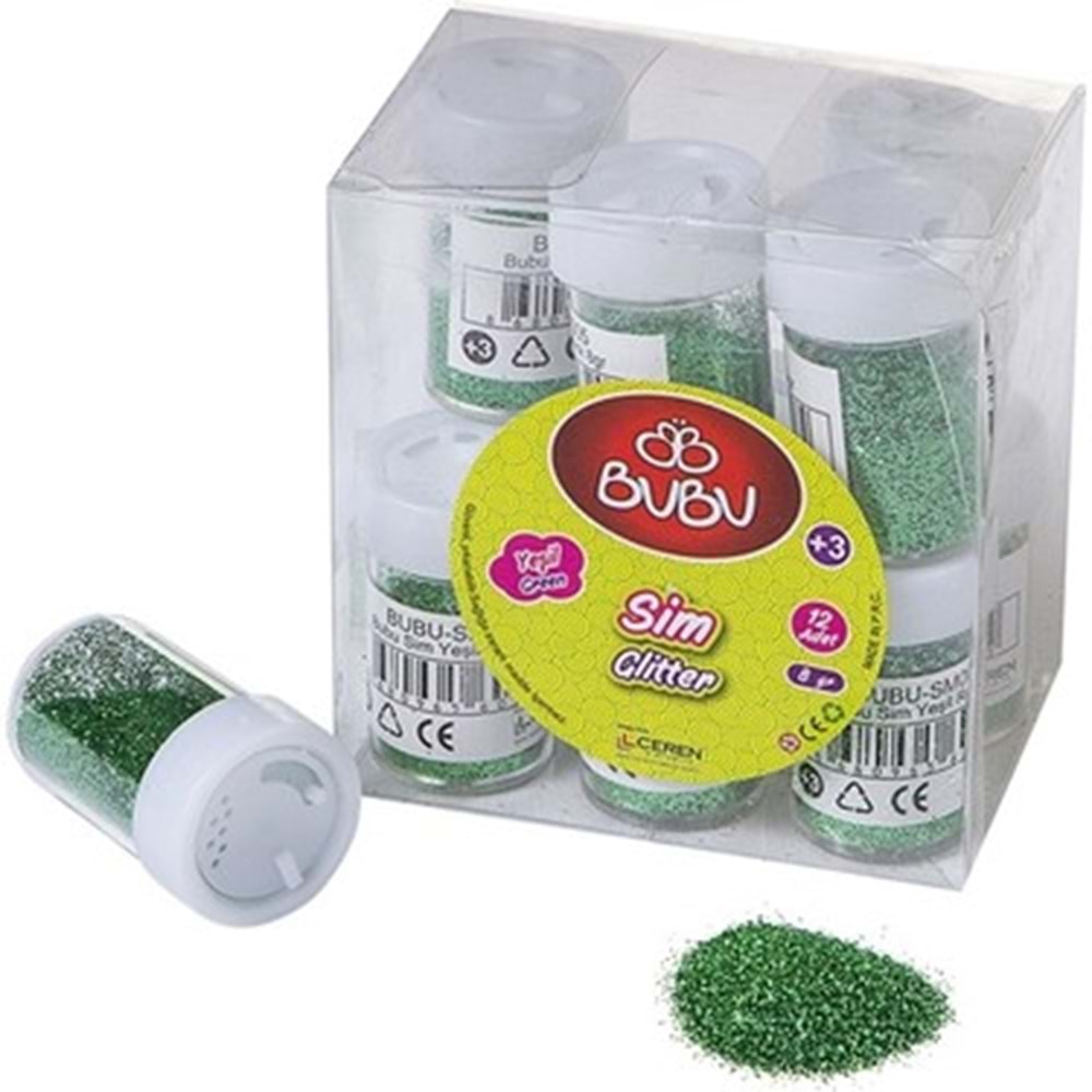 Bu-Bu Yeşil Toz Sim 8 gr.