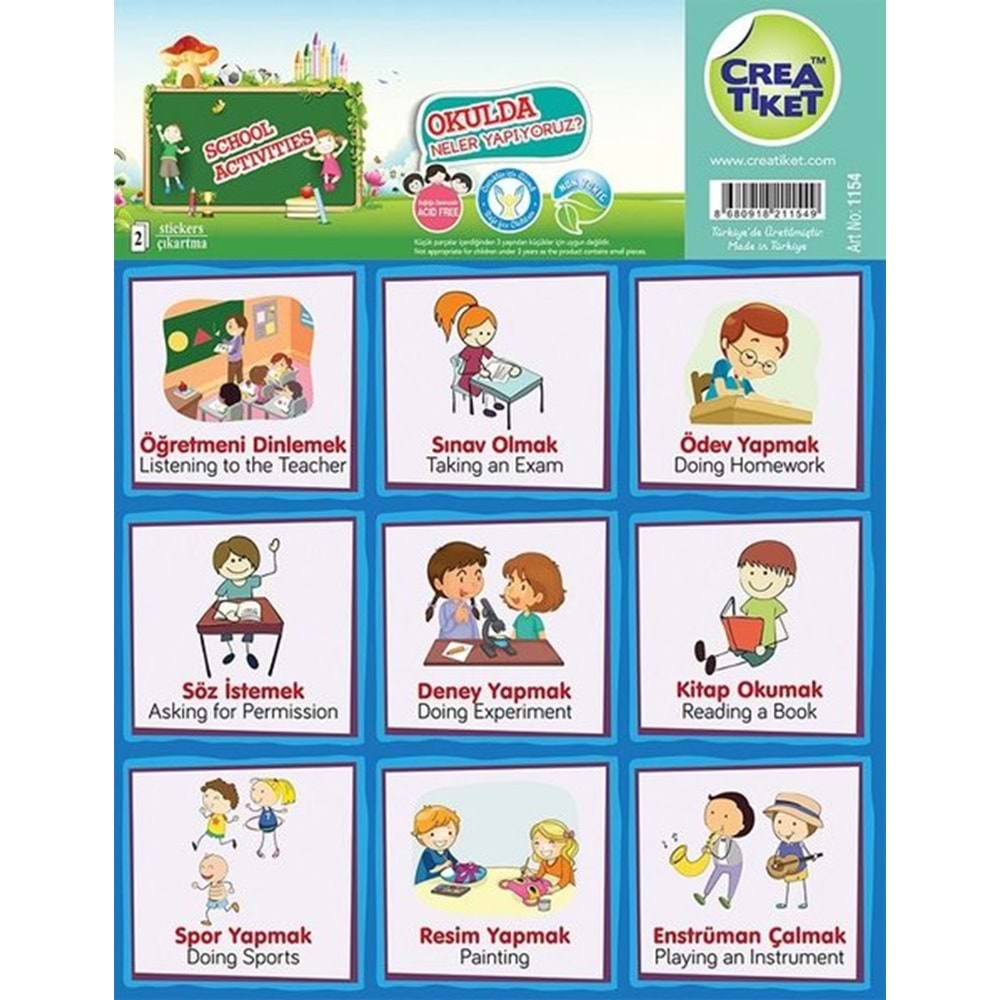 Okulda Neler Yapıyoruz? - Sınıfta Neler Var?