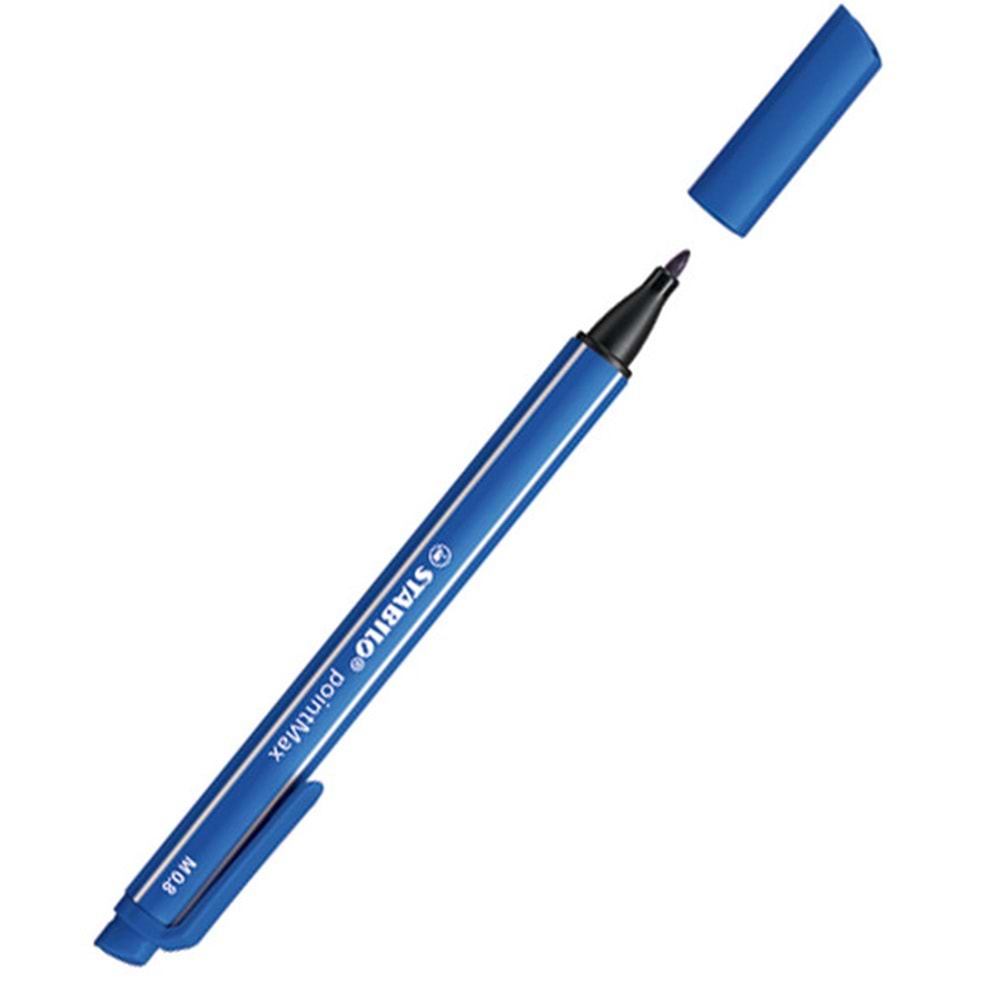 Stabilo PointMax 0.8 mm Keçeli Kalem Ultramarine