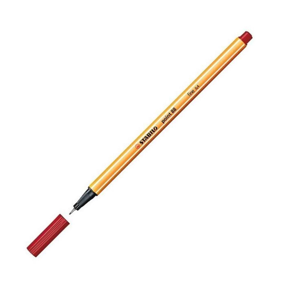 Stabilo Point 88 Koyu Kırmızı 88/50