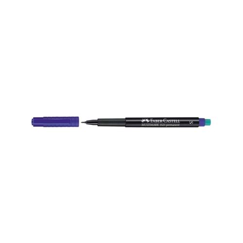 Faber-Castell Asetat Cd Kalemi S Mavi