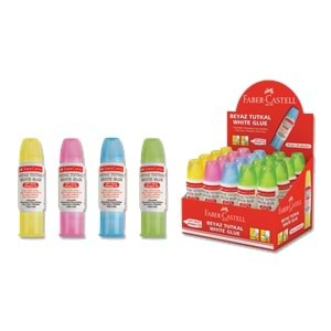 Faber-Castell Beyaz Tutkal 28 ml Çift Uçlu