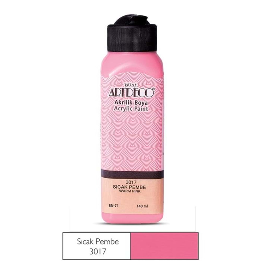 Artdeco Akrilik Boya 140 ml Pembe 3604