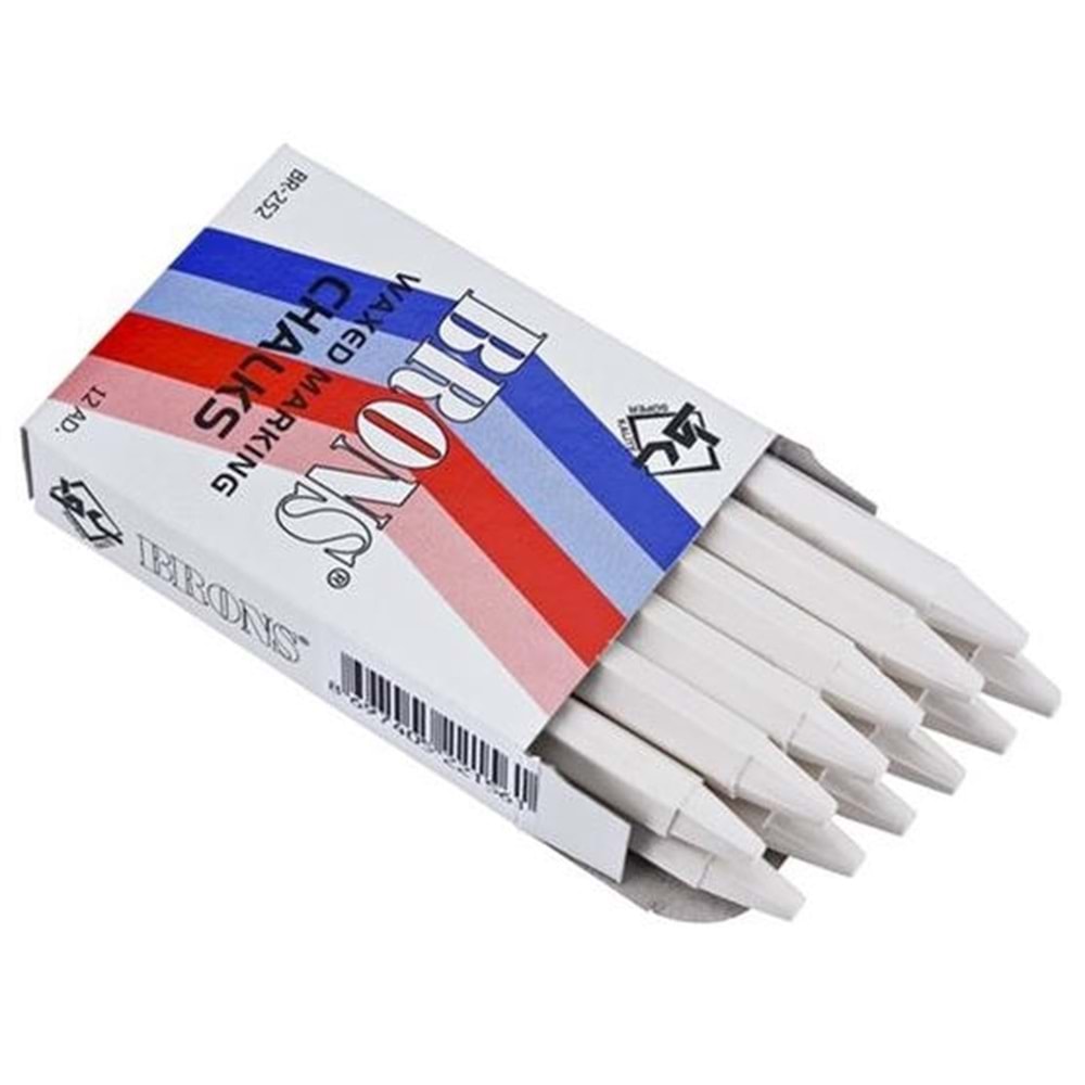 Brons Yağlı Tebeşir Beyaz Br-252