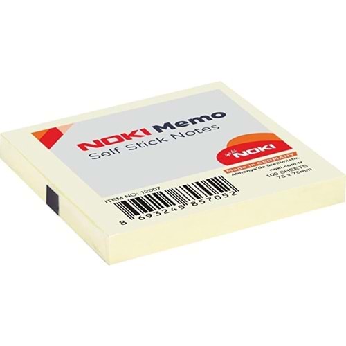 Noki Memo 75X75 mm Yapışkanlı Not Kağıdı 100 Yp.