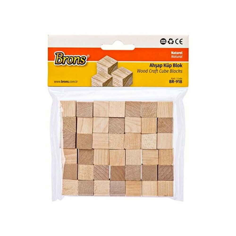 Brons Küp Blok Naturel